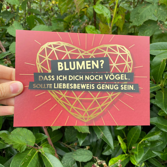 FCK YOU CARDS - "Blumen"