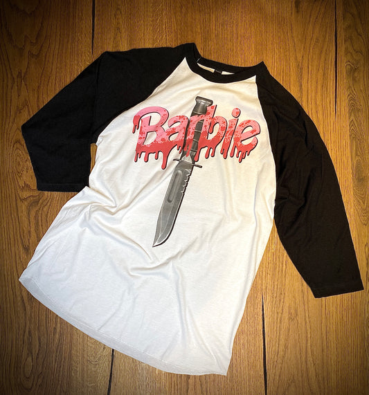 "Barbie Killer" Raglan Shirt