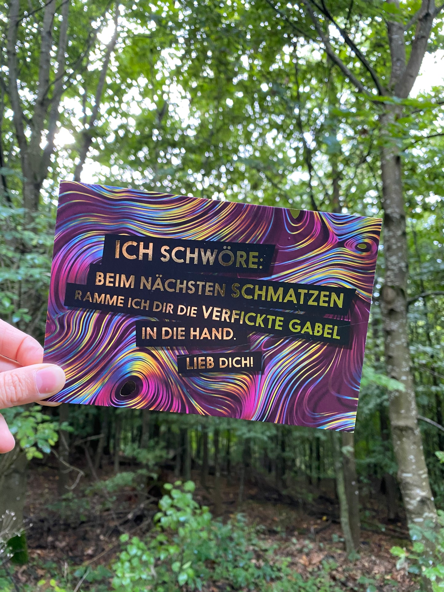 FCK YOU CARDS - "Schmatzen"