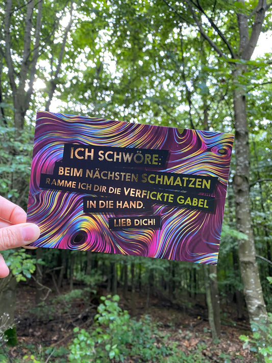 FCK YOU CARDS - "Schmatzen"